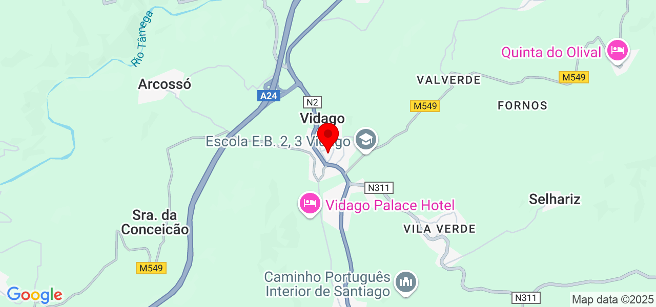 Wilson Camilo Ribeiro - Vila Real - Chaves - Map