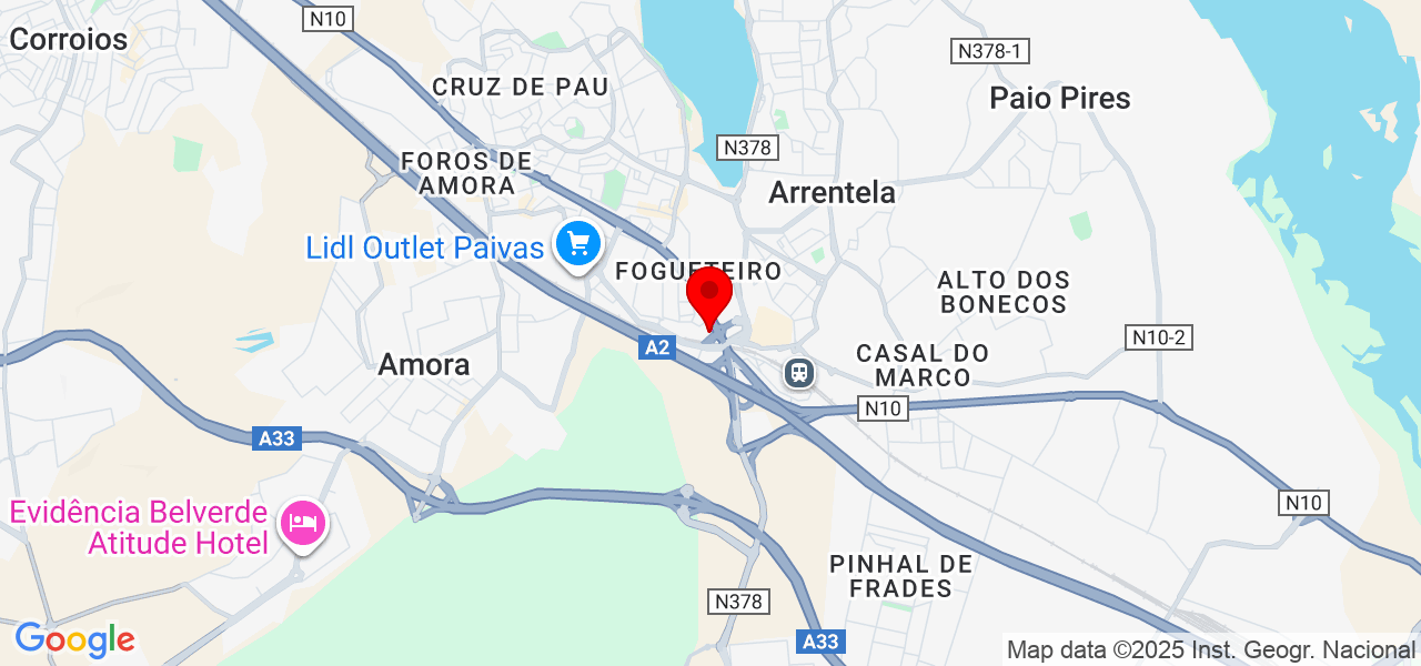Canidia Vetucci - Setúbal - Seixal - Mapa