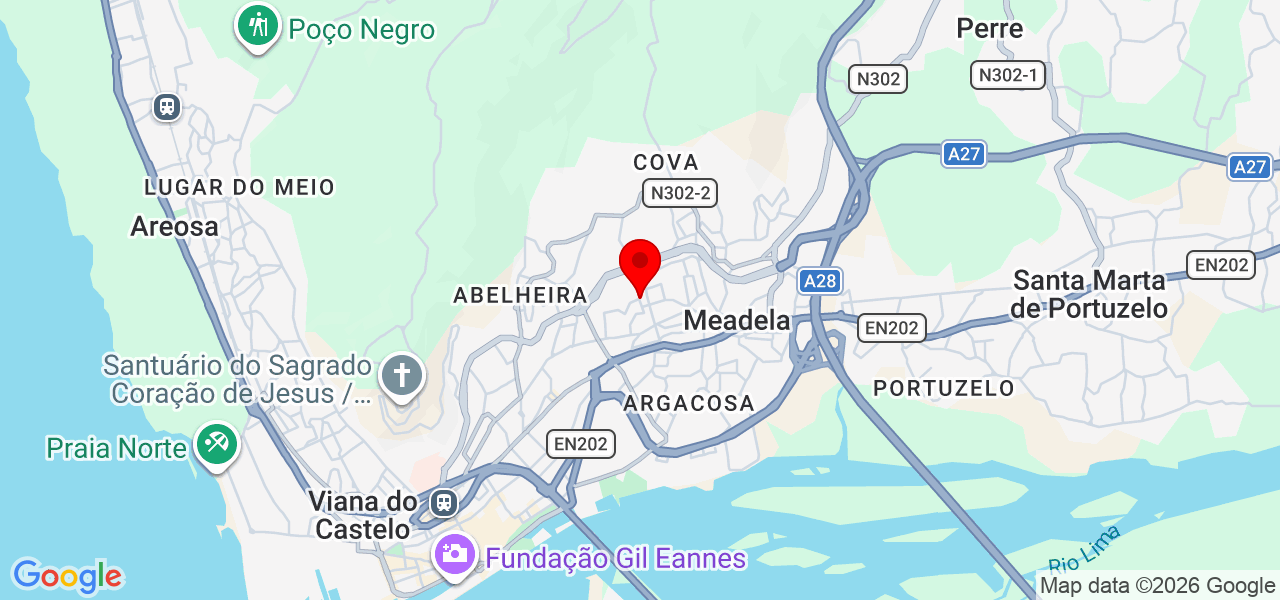 Ana B - Viana do Castelo - Viana do Castelo - Mapa