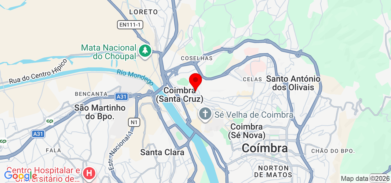 Vina Home - Coimbra - Coimbra - Map