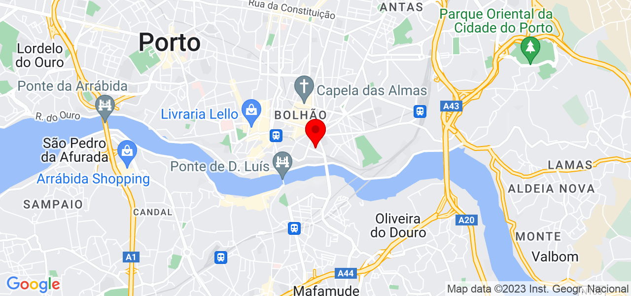 Miriam - Porto - Porto - Mapa