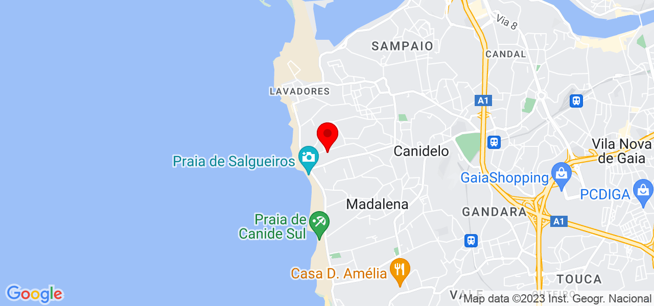Graziela - Porto - Vila Nova de Gaia - Mapa
