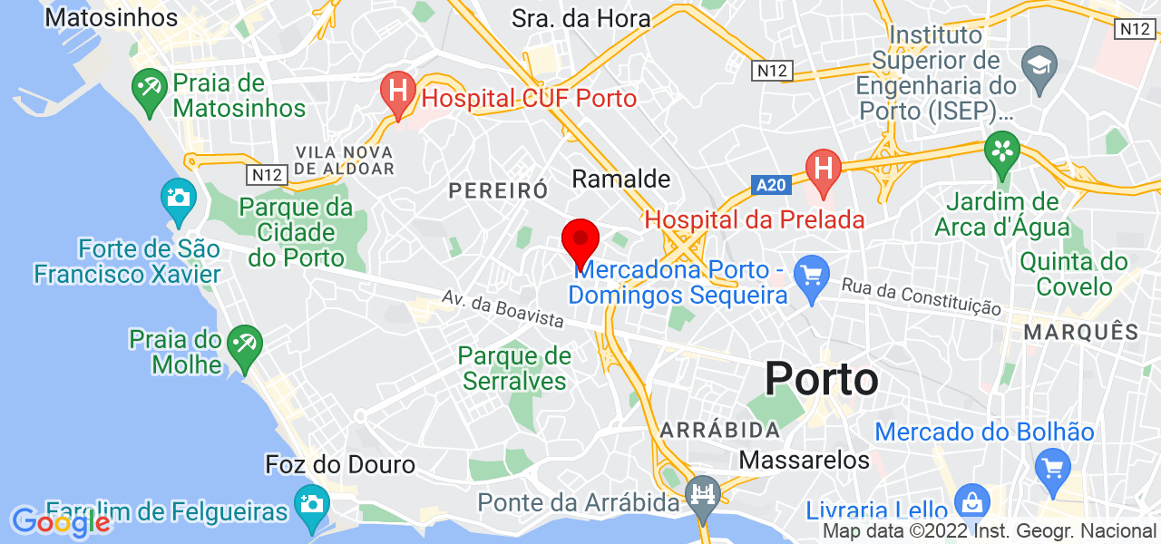 Sara Silva - Porto - Porto - Mapa