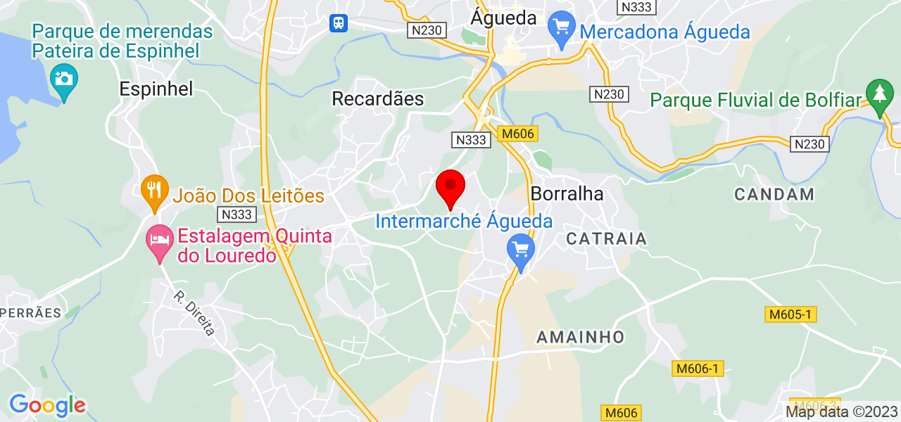 Rdsdomingos - Aveiro - Águeda - Mapa