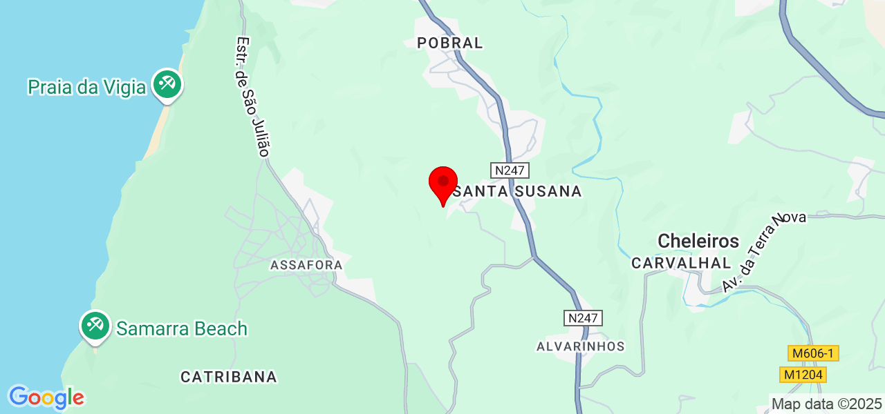Meryele Teixeira - Lisboa - Sintra - Mapa