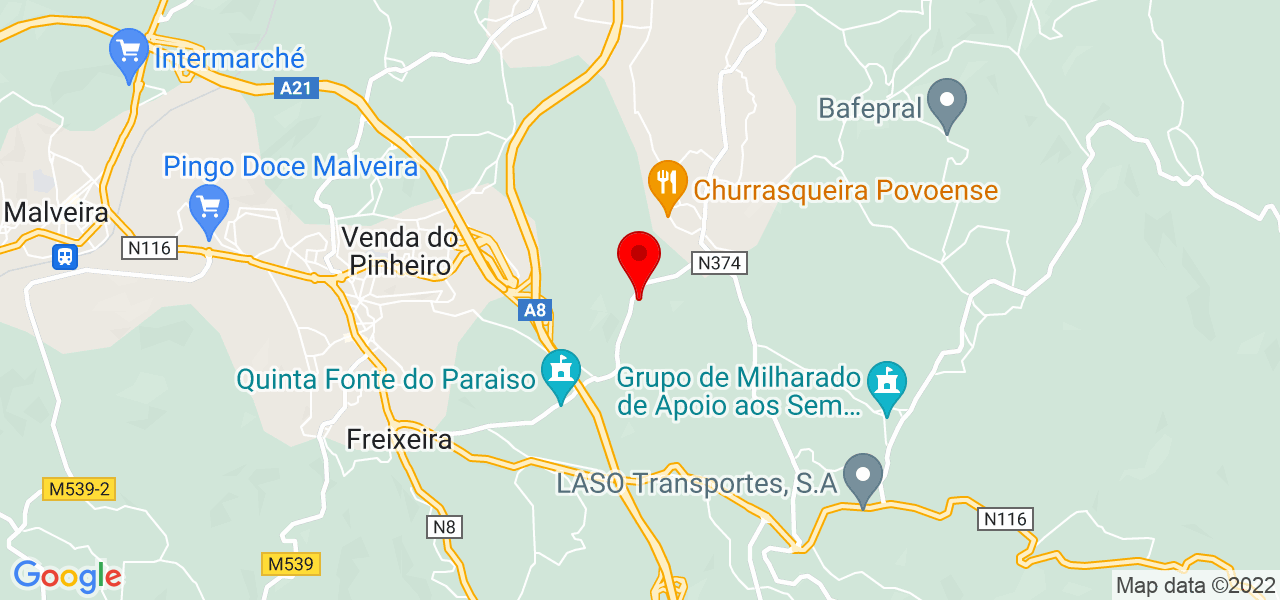 Lu&iacute;s Silva - Lisboa - Mafra - Mapa