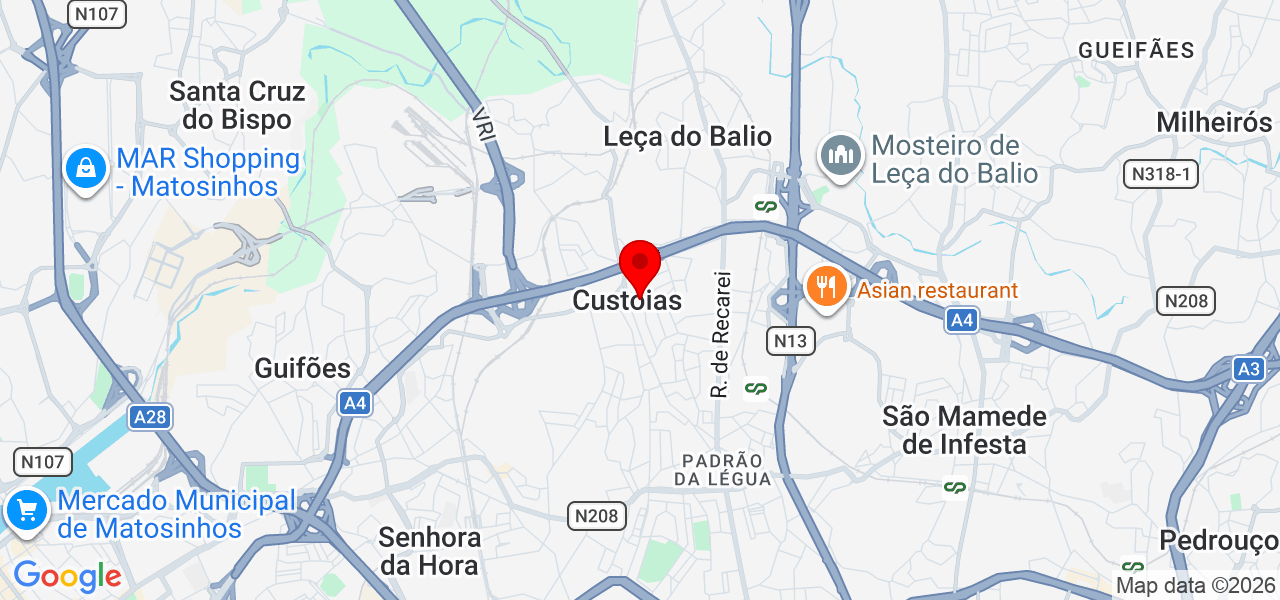 Hugo Lourenço - Porto - Matosinhos - Mapa