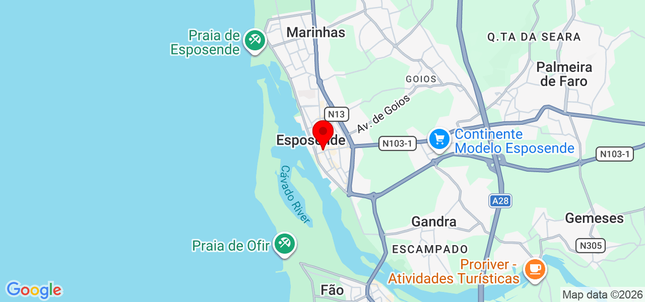 Cyber Print 3D - Braga - Esposende - Mapa