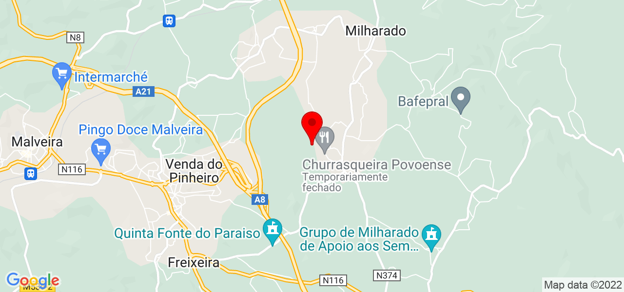 Valter Cardoso - Lisboa - Mafra - Carte