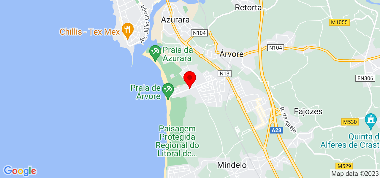 Valier - Porto - Vila do Conde - Mapa