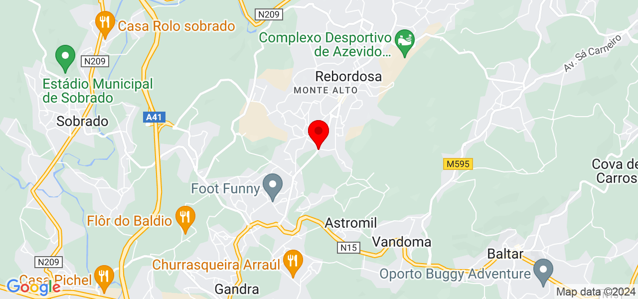 MM cozinha e roupeiro - Porto - Paredes - Mapa
