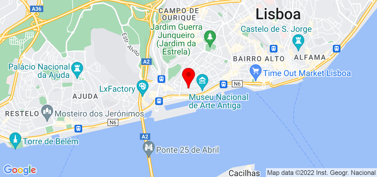 Determina&ccedil;&atilde;o e Supera&ccedil;&atilde;o - Lisboa - Lisboa - Mapa