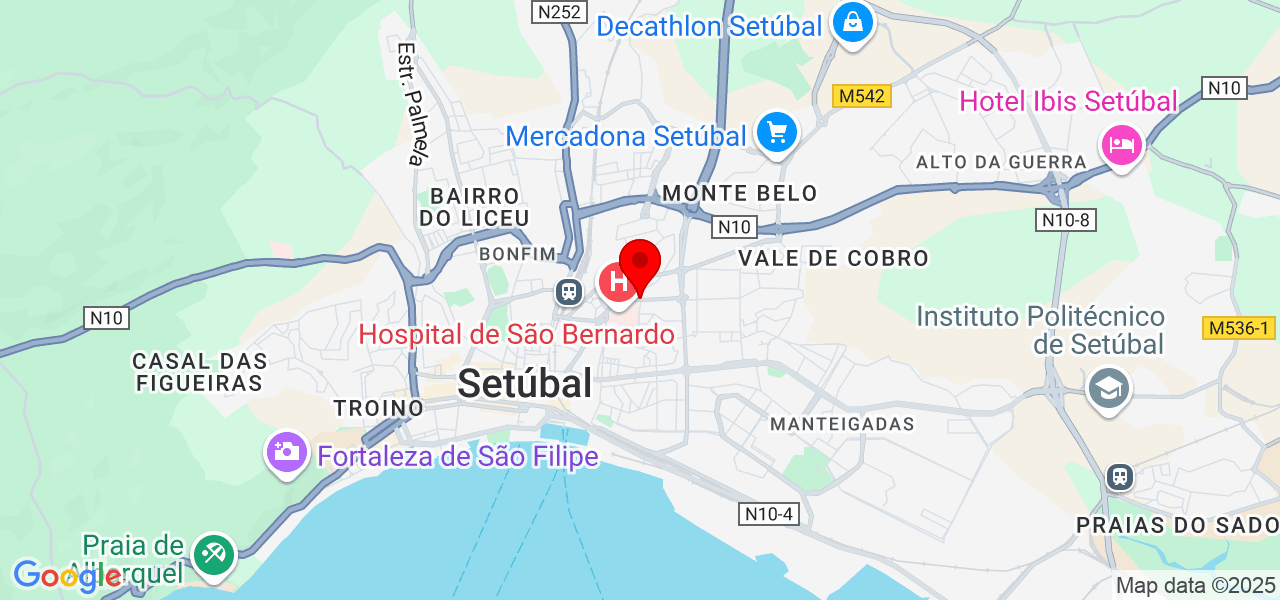 Rodrigo - Setúbal - Setúbal - Mapa