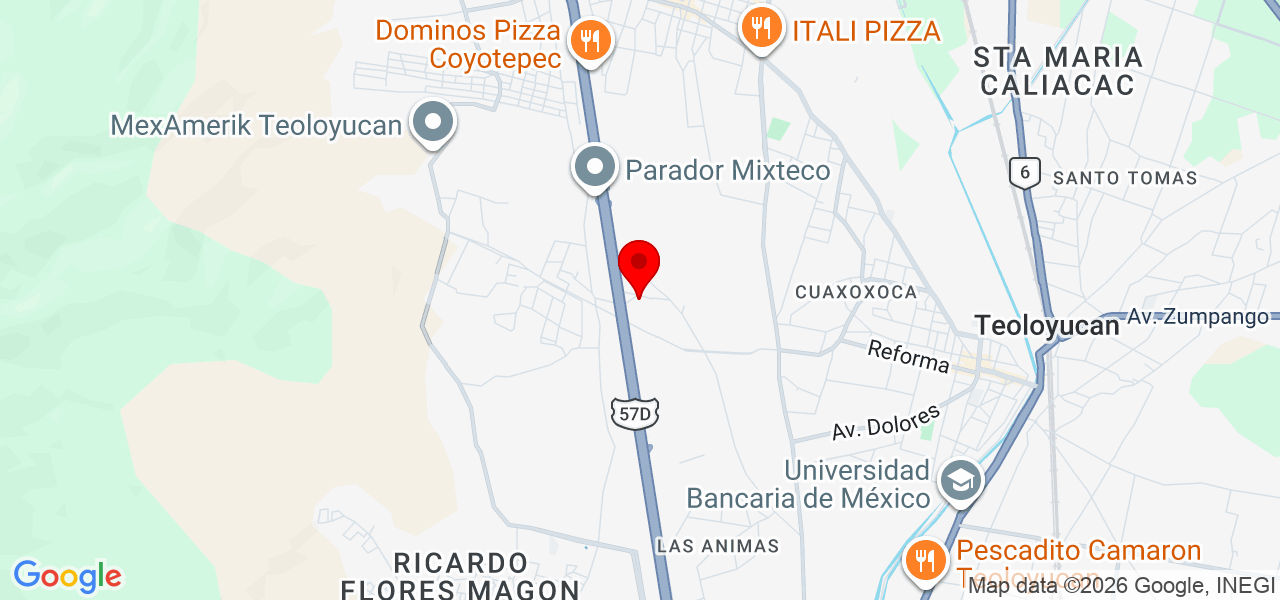 Clínica del niño Jesús - México - Teoloyucán - Map