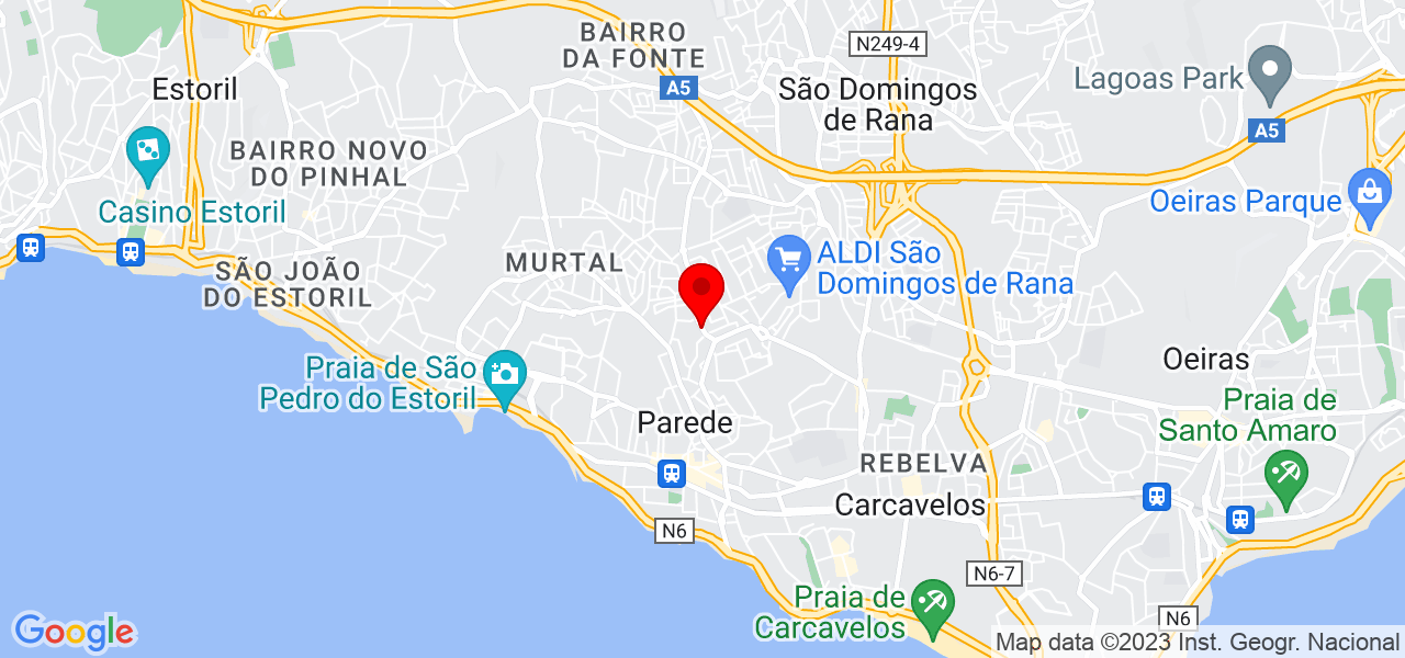 Linda Schaelte - Lisboa - Cascais - Map