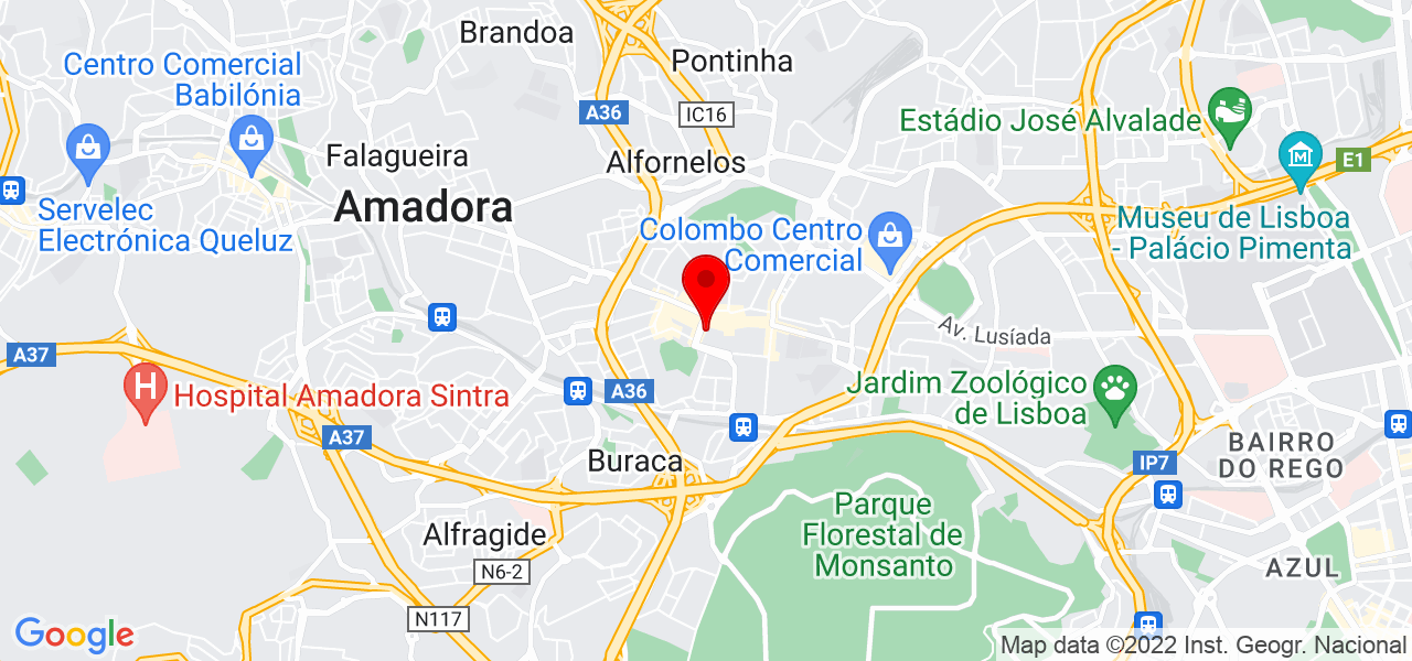 Pestclean - Lisboa - Lisboa - Mapa