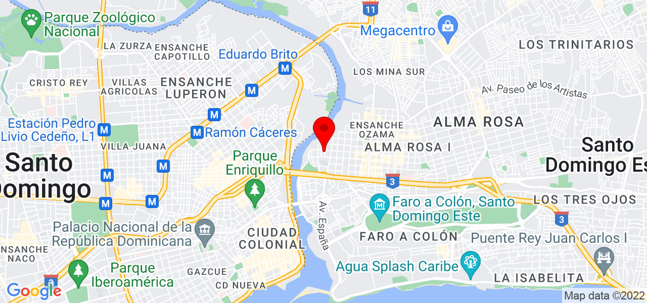 ACUSTIK - Santo Domingo - La Caleta - Mapa