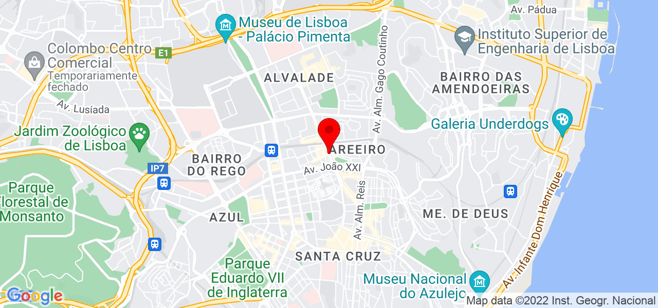 Diana Silva - Lisboa - Lisboa - Mapa