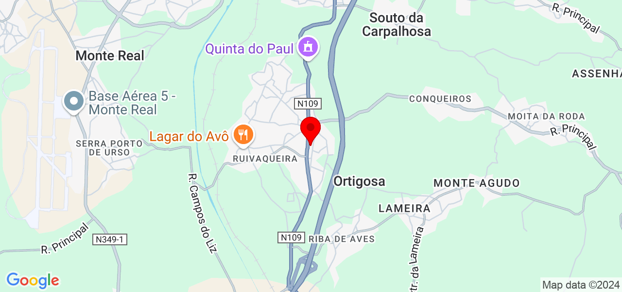 Ana Pinhal - Leiria - Leiria - Mapa