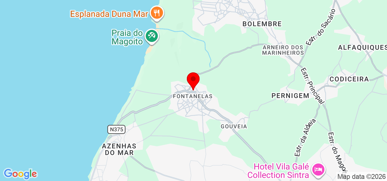 Joana Amorim Fotografia - Lisboa - Sintra - Mapa