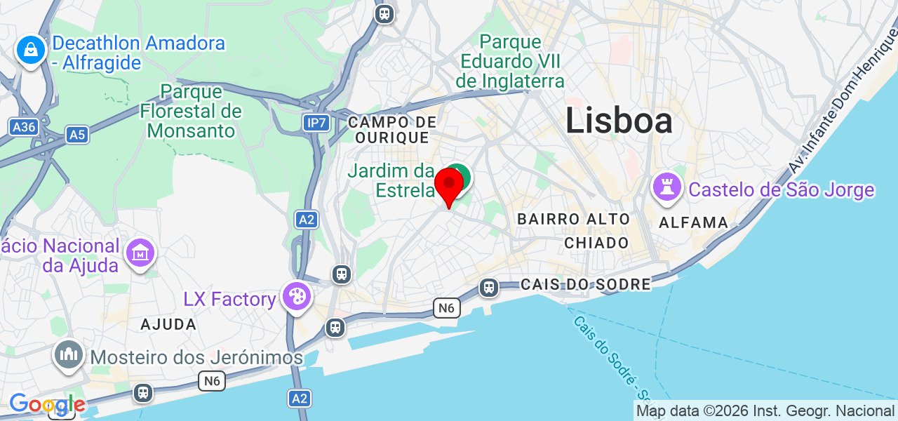 Larissa Castro - Lisboa - Lisboa - Map