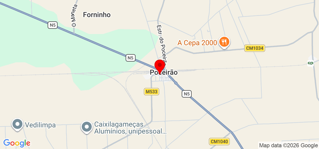 SMAF - Soluções de Caixilharia - Setúbal - Palmela - Mapa