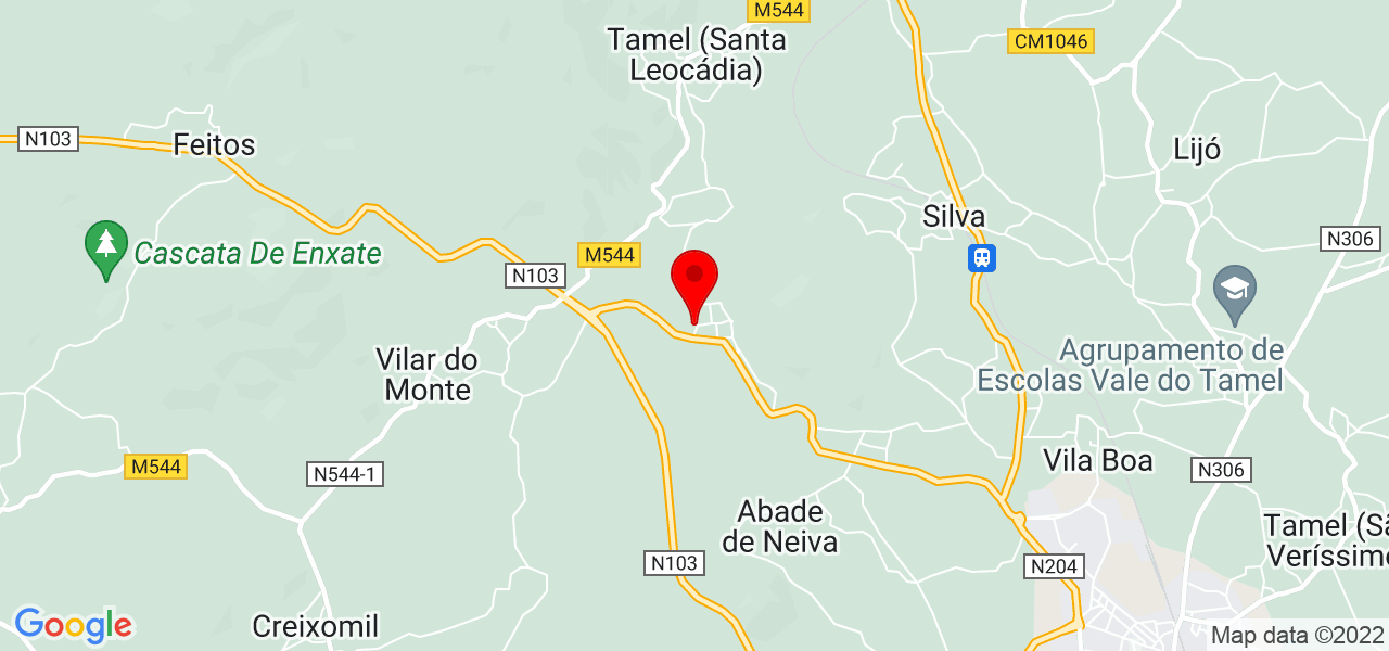 SOSCALDEIRAS - Braga - Barcelos - Mapa