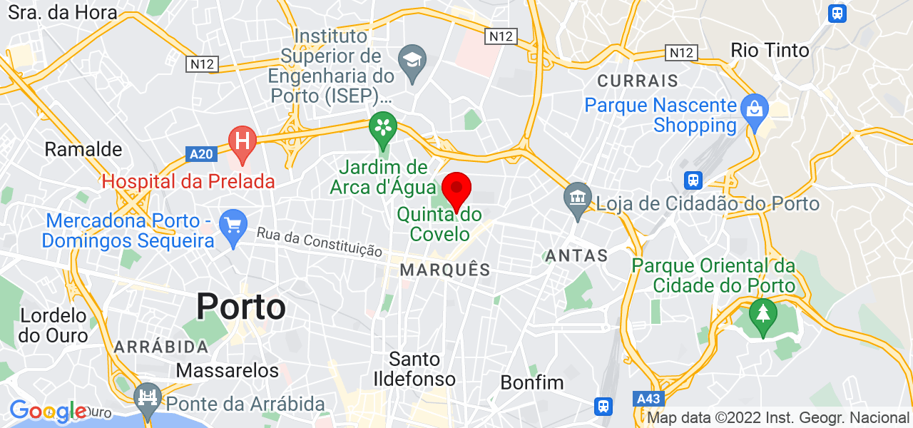 Ricardo Cruz - Inform&aacute;tica - Porto - Porto - Mapa