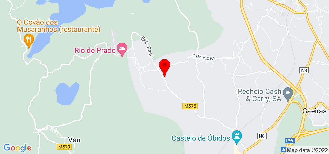 Rosa Maria - Leiria - Óbidos - Mapa