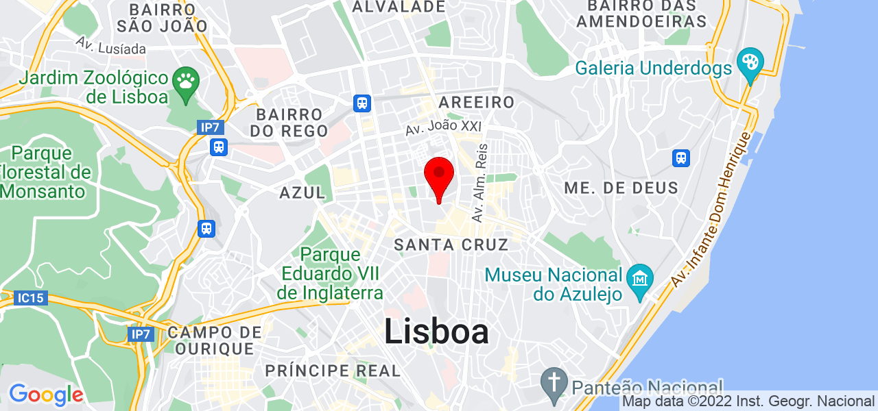 Wander - Lisboa - Lisboa - Carte