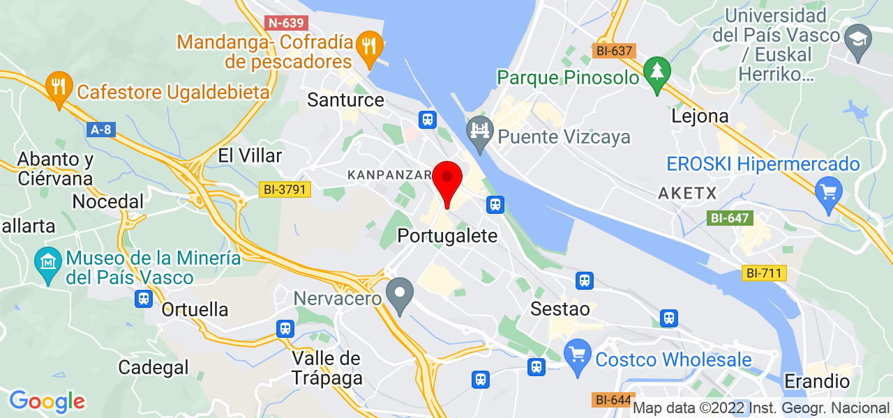 Marina Ruiz Foto - País Vasco - Portugalete - Mapa