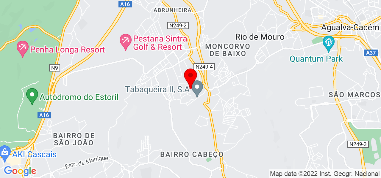 Door Gates &amp; Services - Lisboa - Sintra - Mapa