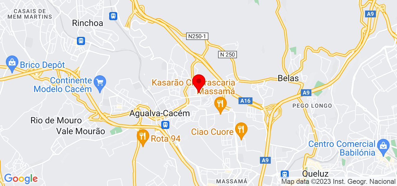 Esmael - Lisboa - Sintra - Karte