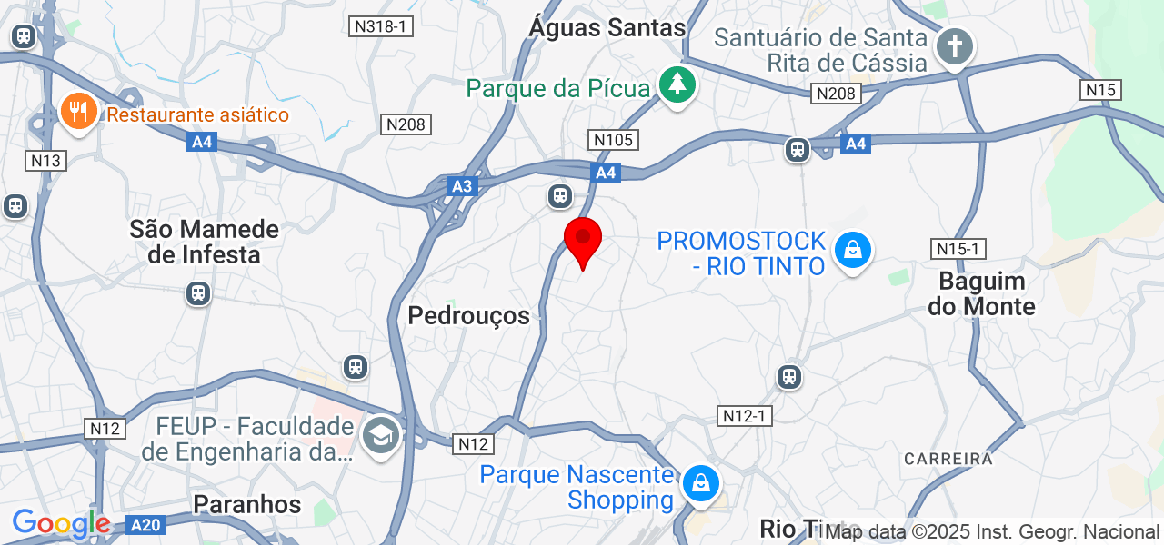 Mariana Lopes - Porto - Gondomar - Karte