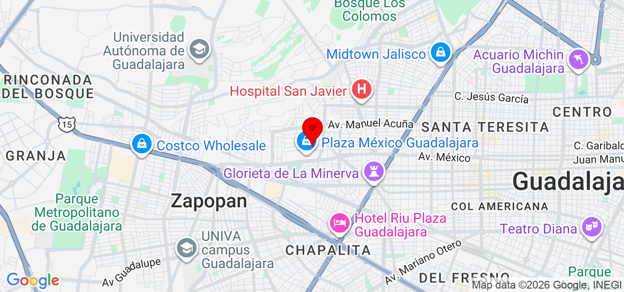 momo - Jalisco - Guadalajara - Map