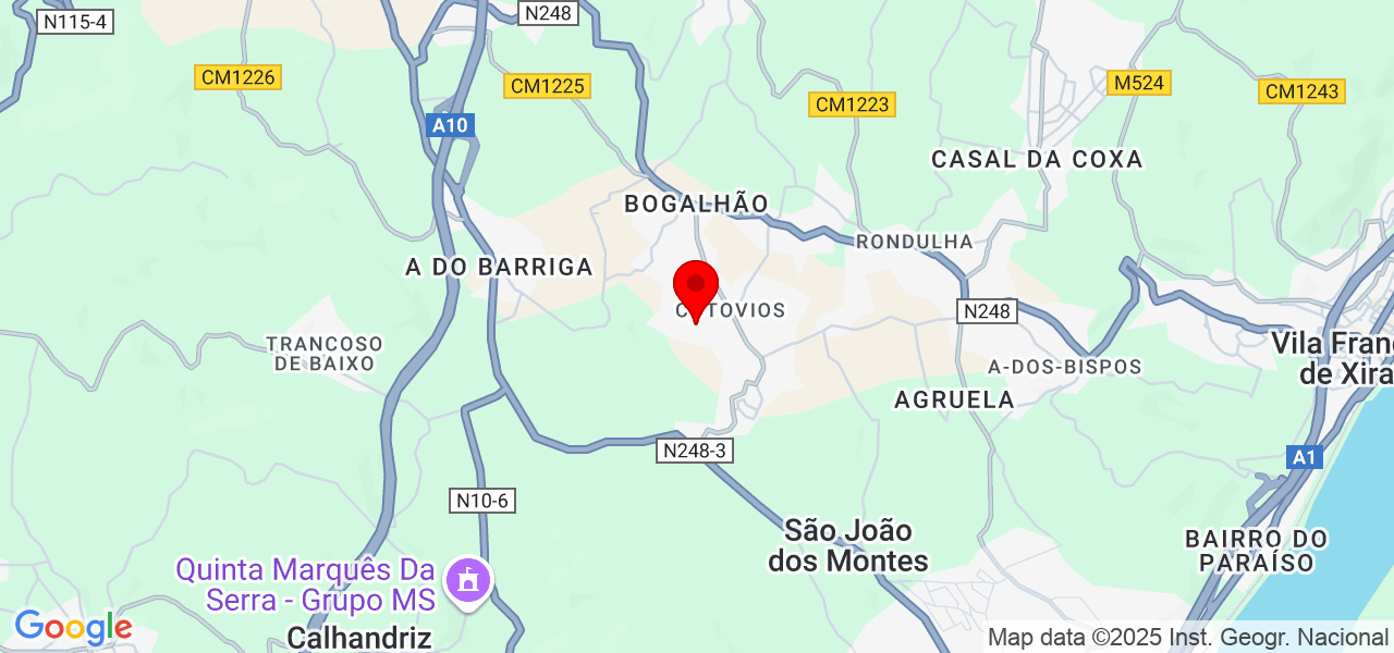 Luxclean - Lisboa - Vila Franca de Xira - Karte