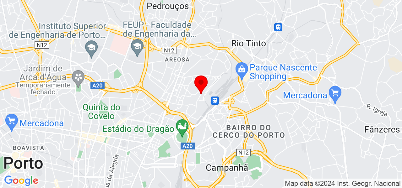 Cristina Oliveira - Porto - Porto - Mapa