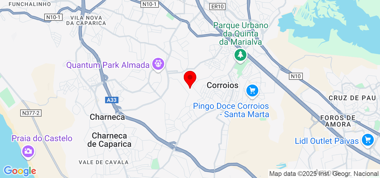 Pedro Duarte - Setúbal - Almada - Mapa
