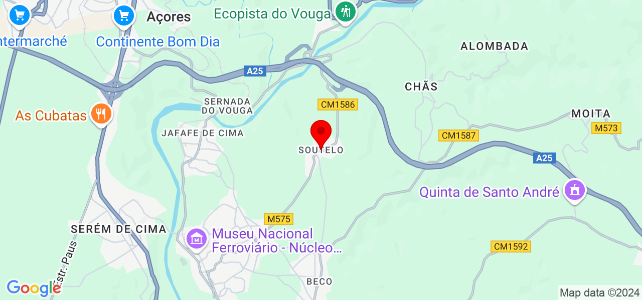 MECTEC - Aveiro - Águeda - Mapa