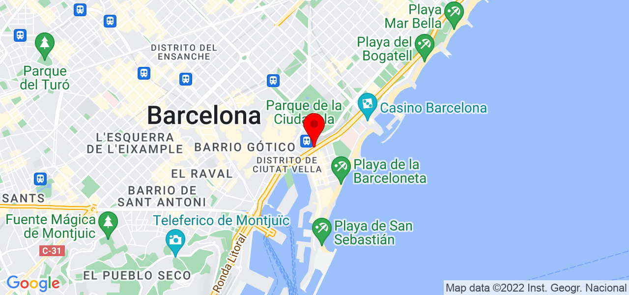 Claudia Ibarra - Cataluña - Barcelona - Mapa