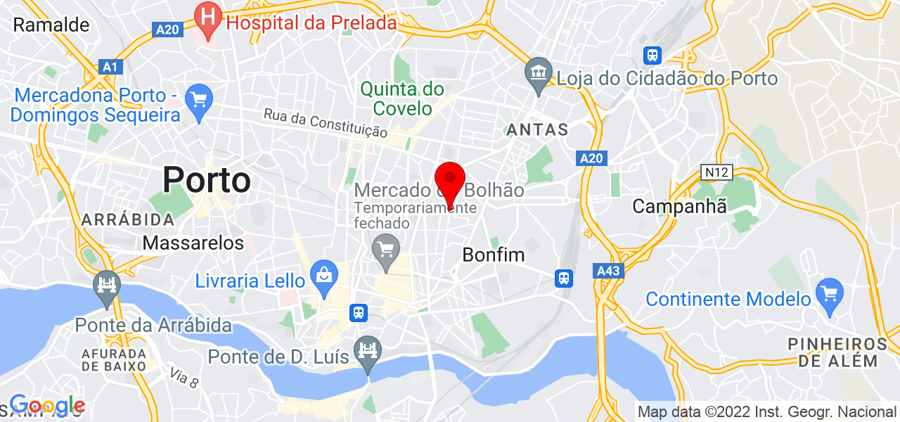 Sara Sousa - Porto - Porto - Map