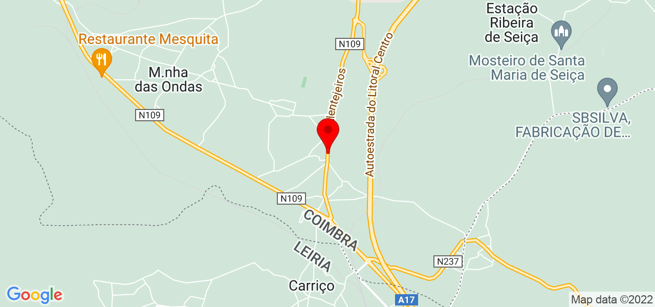 KarlaM - Coimbra - Figueira da Foz - Map