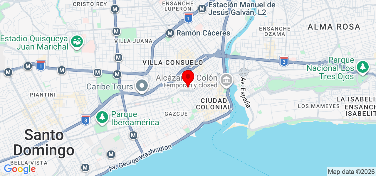 Javier espinal - Distrito Nacional - Santo Domingo de Guzmán - Map