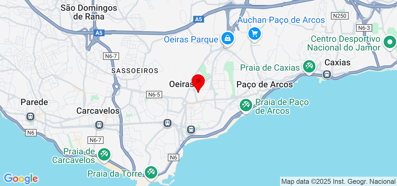 Leonardo - Lisboa - Oeiras - Mapa