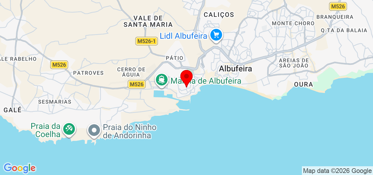 Rayanne Azevedo - Faro - Albufeira - Carte