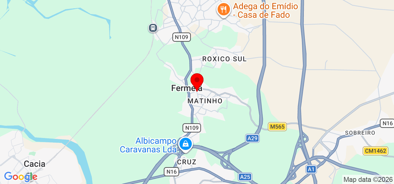 Sara & Gabriel - Aveiro - Estarreja - Mapa