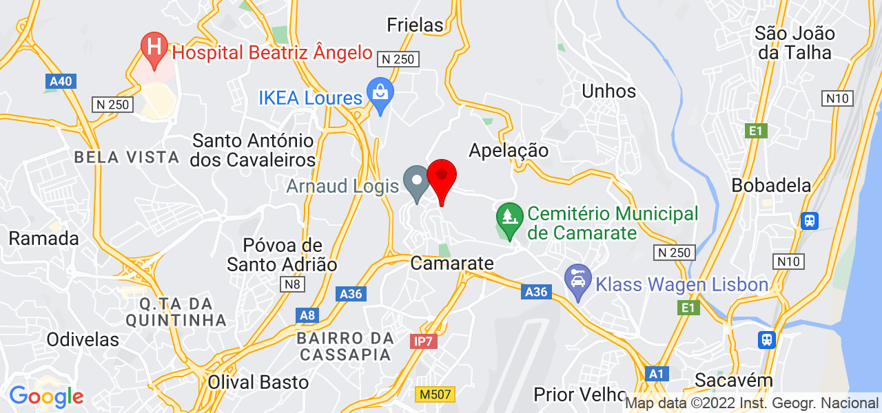 SevenOff - Lisboa - Loures - Mapa