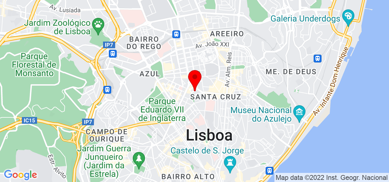 Diogo Lopes Cardoso - Lisboa - Lisboa - Mapa