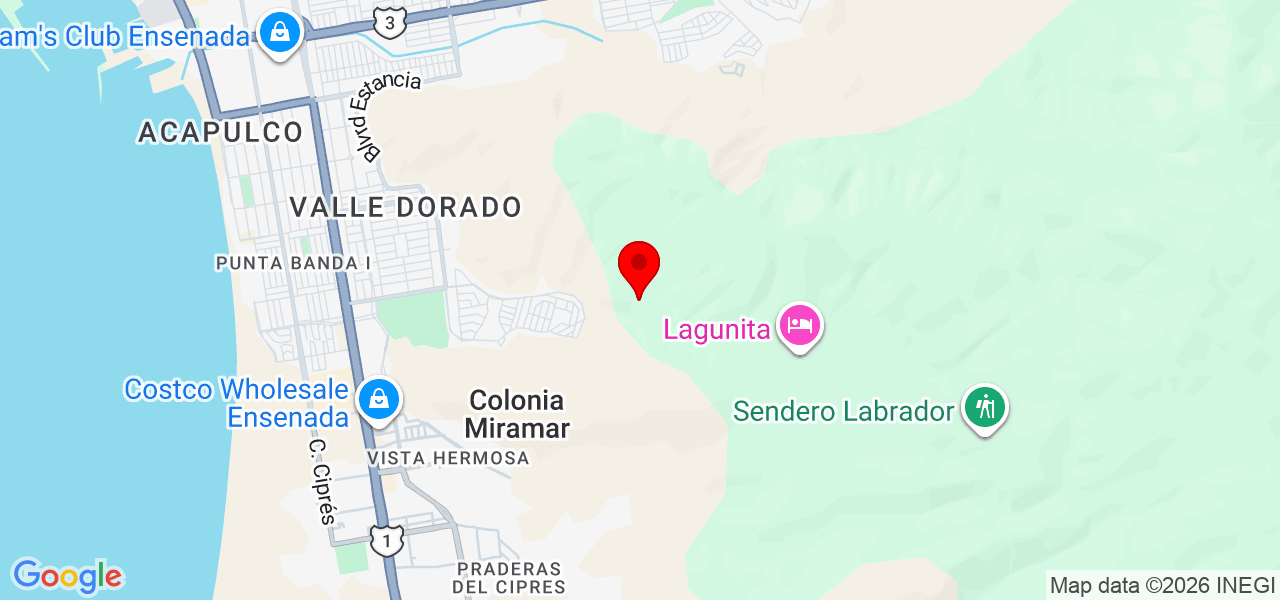 Slg Ensenada - Baja California - Ensenada - Mapa