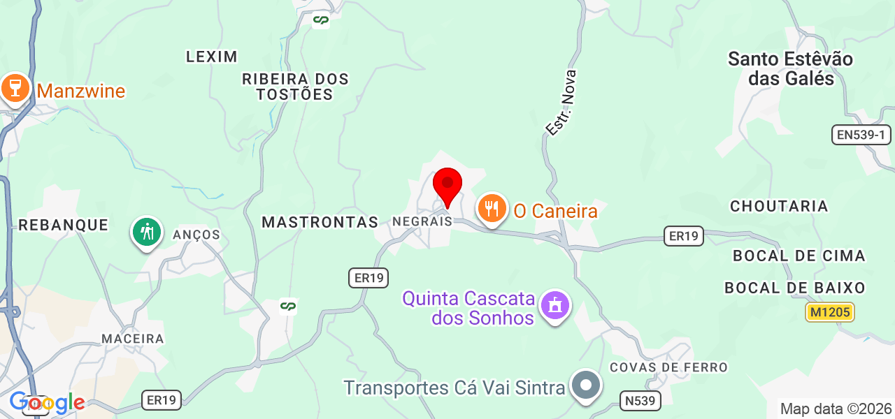 Paulo e Rute - Lisboa - Sintra - Map